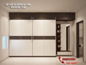 Thiết Kế Tủ Quần Áo Hiện Đại Gỗ Công Nghiệp Cao Cấp Tại Hạ Long - Nội Thất HL-Design Hạ Long