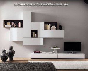 Kệ Tivi Phòng Khách Hiện Đại - Nội Thất HL-Design Hạ Long