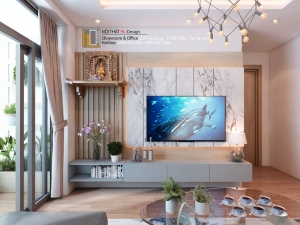 Thiết kế nội thất chung cư The Sapphire Hạ Long - Anh Hảo