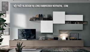  Kệ Tivi Phòng Khách Hiện Đại - Nội Thất HL-Design Hạ Long