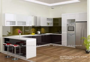 Thiết kế thi công tủ bếp nhà anh Đức tại Thành phố Hạ Long