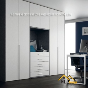 Thiết kế tủ quần áo hiện đại tại Hạ Long