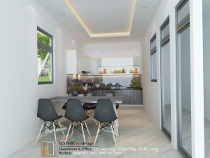 tủ bếp hiện đại Chị Phương - Tp Hạ Long