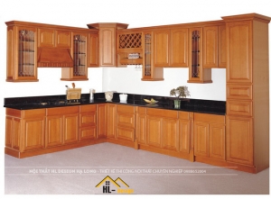 Tủ bếp tân cổ điển - TBCĐ15