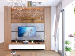 Thiết kế nội thất chung cư căn hộ 3 phòng ngủ chung cư Newlife Hạ Long - chị Phương 