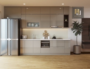 Tủ bếp chị Lan chung cư Lideco thành phố Hạ Long