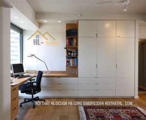 Thiết Kế Tủ Quần Áo Hiện Đại Gỗ Công Nghiệp Cao Cấp Tại Hạ Long - Nội Thất HL-Design Hạ Long