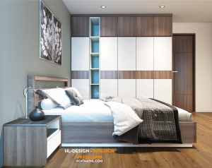Mẫu thiết kế nội thất căn hộ chung cư chị Hằng hiên đại và trẻ trung tại Thành Phố Hạ Long Quảng Ninh