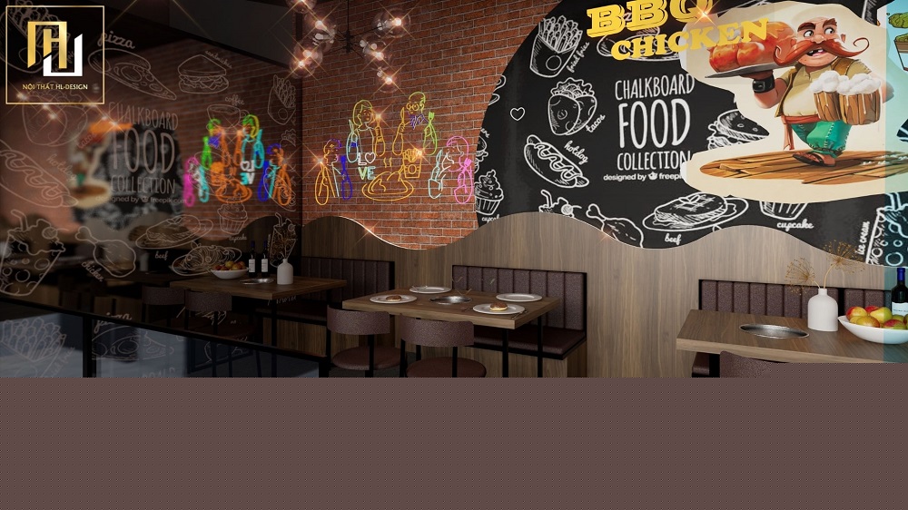 Nội thất nhà hàng BBQ tại Hạ Long – Sự kết hợp hoàn hảo giữa tiện nghi và phong cách